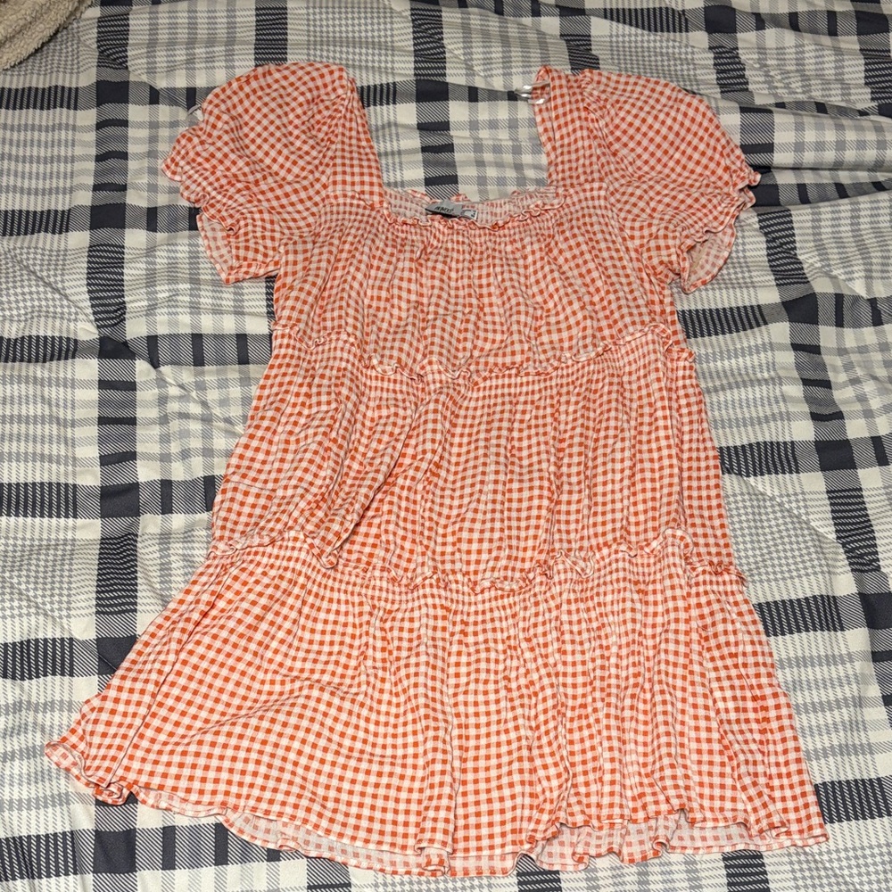 princess polly gingham mini dress